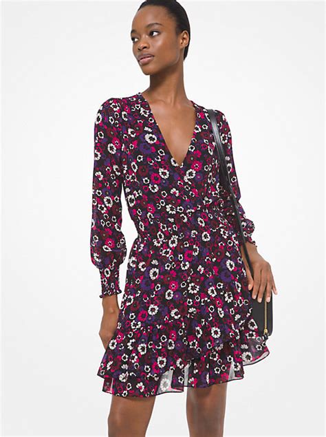 michael kors floral sequined georgette